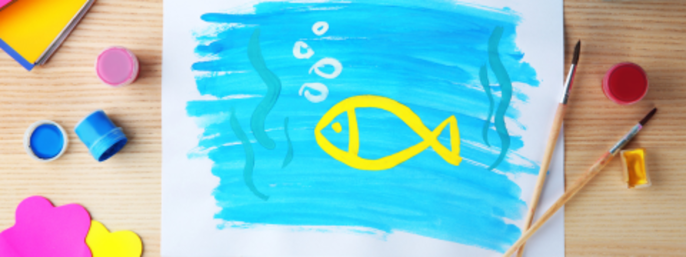 STAGES ARTS PLASTIQUES : POISSONS D'AVRIL