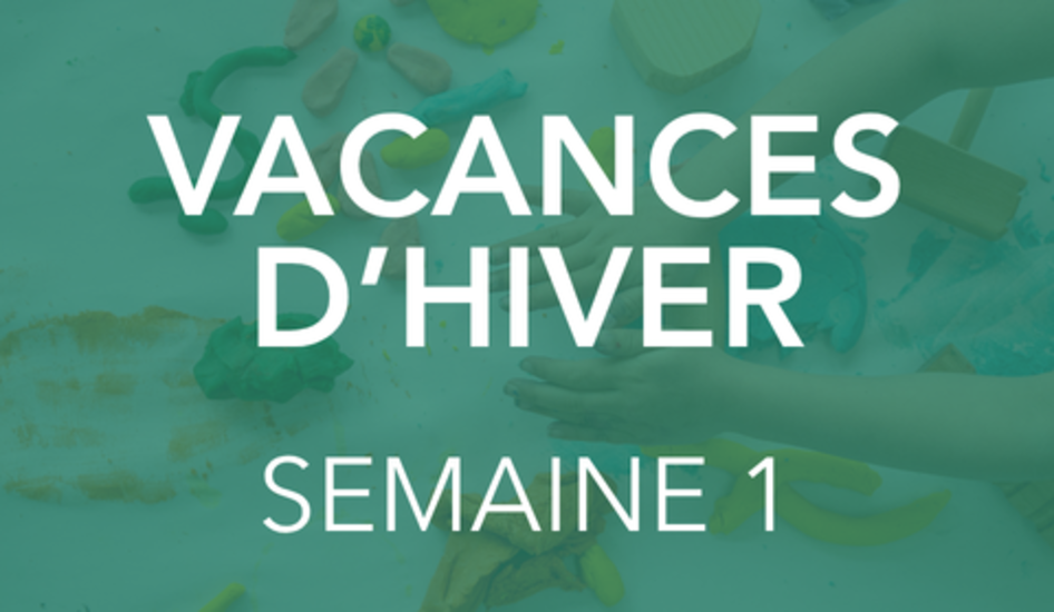 HIVER S1 : STAGES ARTS PLASTIQUES 